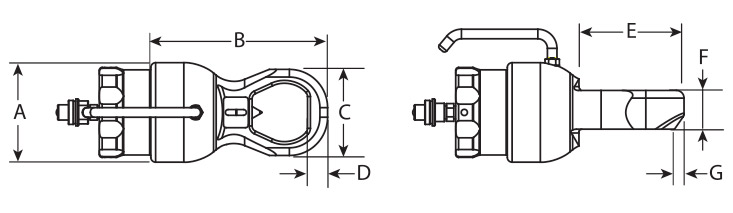 SPX FLOW Flange Type Hydraulic Nut Splitter - Hydraulic Nut Splitters